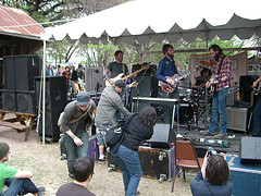 Band performing at South by Southwest