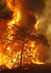 Texas Wildfire September 6, 2011