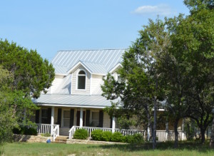 Texas House With Metal Roof