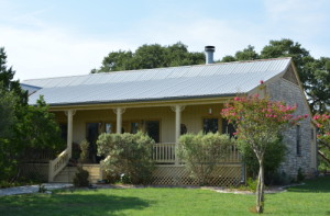 Texas Style House With Metal Roof