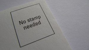 No Stamp Needed