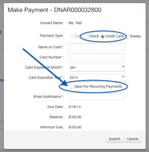 How to set up Credit Card AutoPay