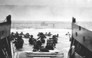 Amphibious Landing at Normandy on D-Day
