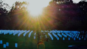 Arlington Cemetery Sunburst